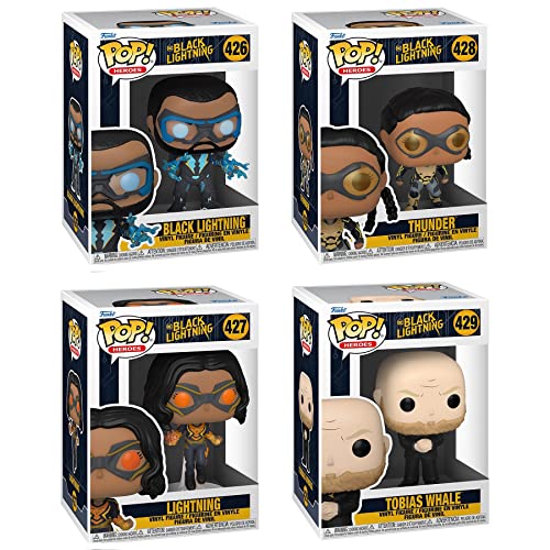 Foto 3 pulgar | ¡funko Pop! Set De Coleccionista Dc Black Lightning - Black  - Venta Internacional.