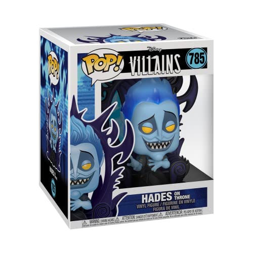 Foto 3 pulgar | Figura De Vinilo Funko Pop! Hades On Thro, Villanos De Disney De Lujo - Venta Internacional.