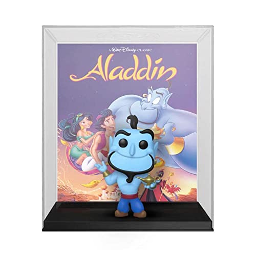 Foto 2 pulgar | ¡funko Pop! Portada De Vhs: Disney - Aladdin, Genio Con Lámp - Venta Internacional.