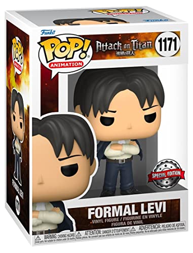 Foto 3 pulgar | Anime Pop Attack On Teen Titan Formal Levi (60802) - Venta Internacional.