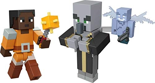 Figuras Minecraft Dungeons De 3.25 Pulgadas, Paquete De 2 - Venta Internacional. $1,266