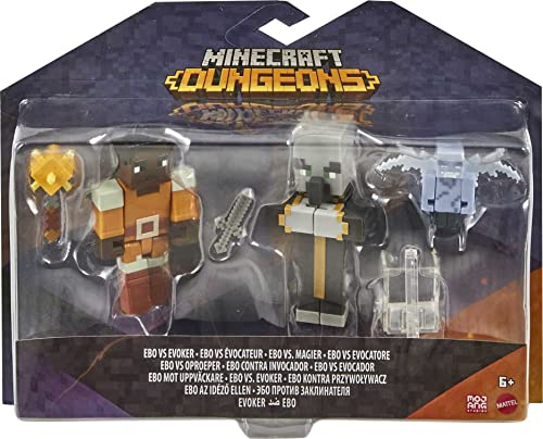 Foto 7 pulgar | Figuras Minecraft Dungeons De 3.25 Pulgadas, Paquete De 2 - Venta Internacional.