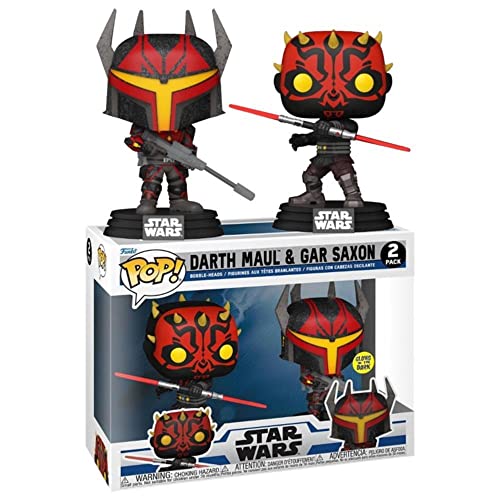 Foto 2 pulgar | Figura De Vinilo Funko Pop! Star Wars Darth Maul Y Gar Saxon 2-p - Venta Internacional.