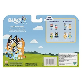 Foto 4 | Set De Figuras Bluey Pass The Parcel Con Bingo, Lu, Lucky's Dad - Venta Internacional.
