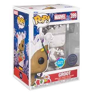 Foto 2 | Funko Pop! De Colección Vinilo Marvel Groot Holiday Diy - Venta Internacional.