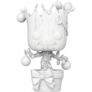 Foto 3 | Funko Pop! De Colección Vinilo Marvel Groot Holiday Diy - Venta Internacional.