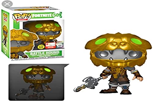 Foto 2 pulgar | Funko Fortnite Battle Hound Que Brilla En La Oscuridad E3 2019 Pop - Venta Internacional.