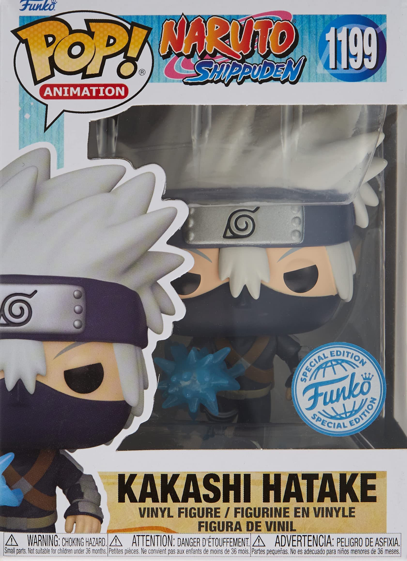 Foto 6 pulgar | Funko Pop Naruto Shippuden El Joven Kakashi Con Chidori Gitd F - Venta Internacional.