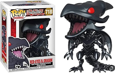 Foto 2 | Figura Funko Yu-gi-oh! ¡black Dragon Pop De Ojos Rojos! ¿vinilo - Venta Internacional.