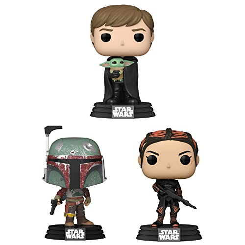 Set De Coleccionista Funko Pop! Star Wars Mandalorian Con Marshal - Venta Internacional.
