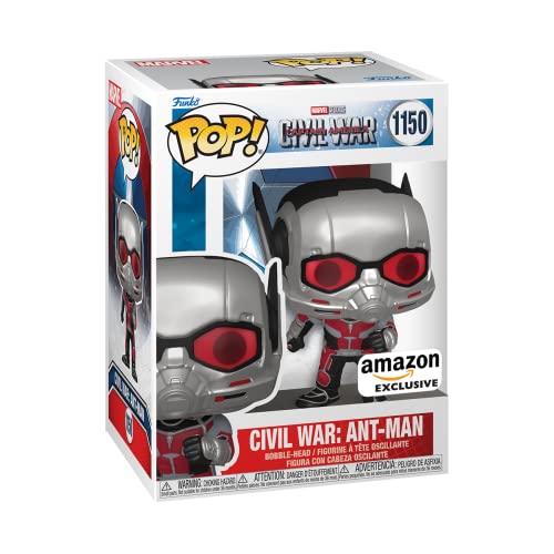 Foto 3 pulgar | Vinilo Bobblehead Funko Pop! ¡ant-man, Marvel, Capitán América! - Venta Internacional.