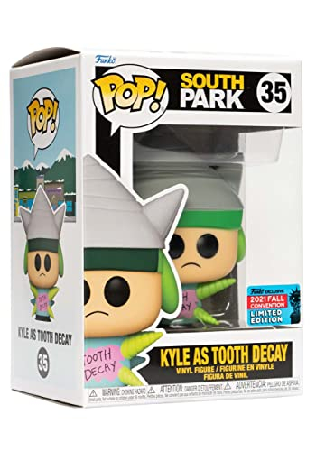 Foto 5 pulgar | ¡funko Pop! South Park Kyle Como Figura De Vinil De La Convención De Otoño De Caries 2021 (35) - Venta Internacional.