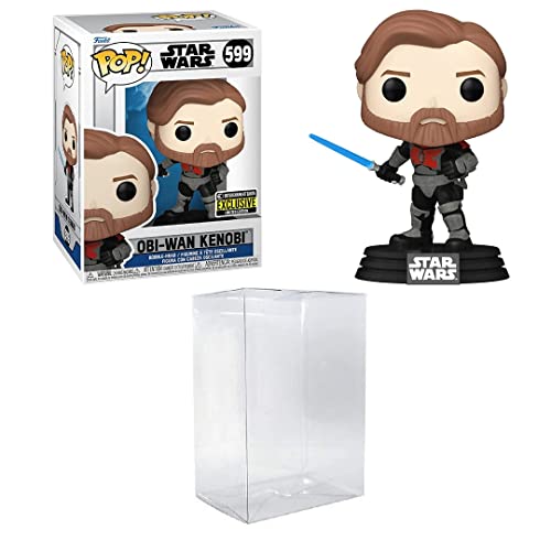 Foto 1 | Figura De Acción Funko Pop! Star Wars: La Guerra De Los Clones, Obi-wan - Venta Internacional.