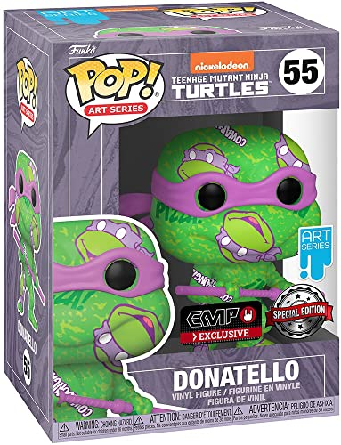 Foto 1 | Figura De Vinilo Funko Tmnt Donatello Con Protector De 4 Pulgadas - Venta Internacional.