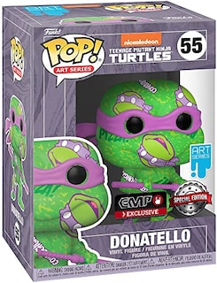 Foto 1 | Figura De Vinilo Funko Tmnt Donatello Con Protector De 4 Pulgadas - Venta Internacional.