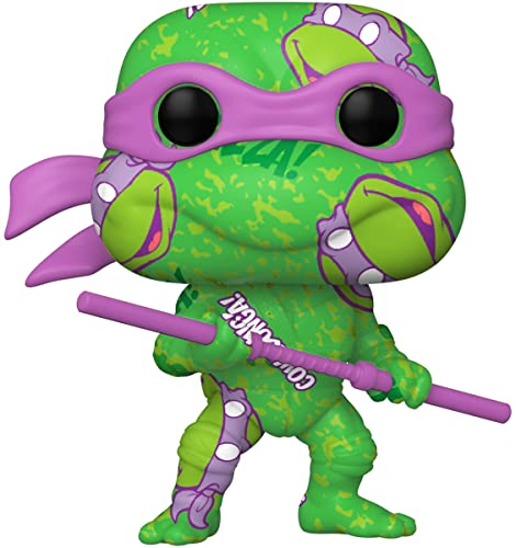 Foto 2 | Figura De Vinilo Funko Tmnt Donatello Con Protector De 4 Pulgadas - Venta Internacional.