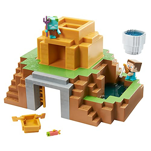 Foto 2 pulgar | Set De Juego Minecraft Transforming Oasis - Venta Internacional.