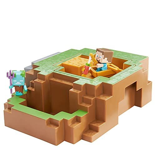 Foto 5 pulgar | Set De Juego Minecraft Transforming Oasis - Venta Internacional.
