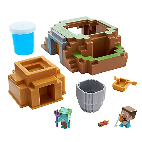 Foto 6 pulgar | Set De Juego Minecraft Transforming Oasis - Venta Internacional.
