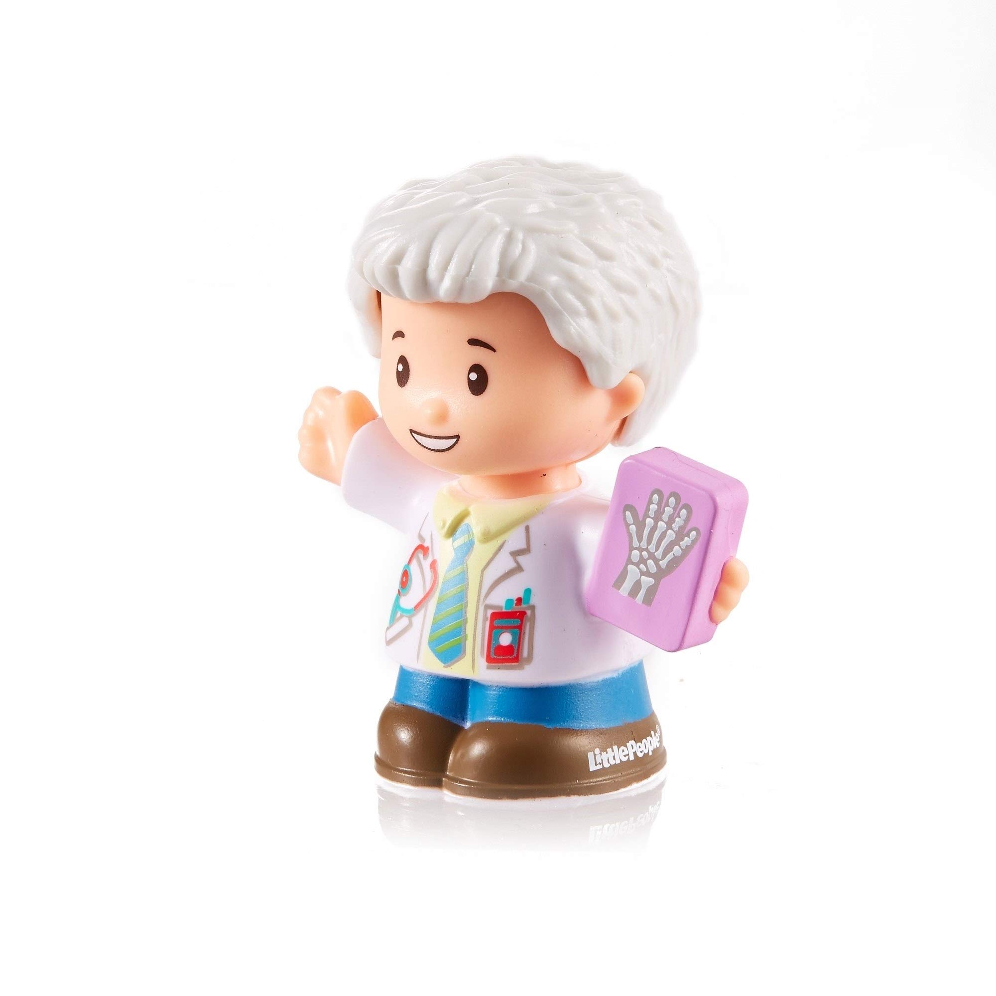Foto 4 pulgar | Figura Fisher-price Little People Doctor Nathan - Venta Internacional.