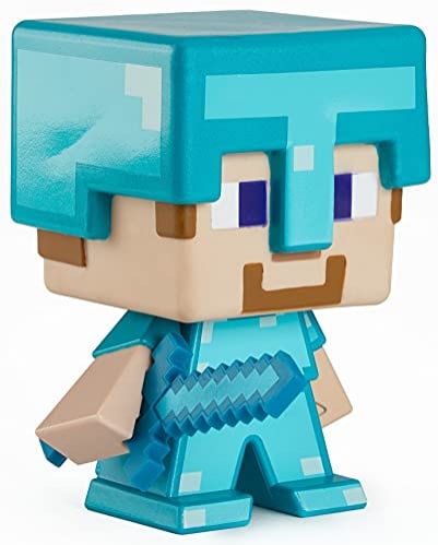 Figura De Edición Especial De Minecraft 2021: Steve Con Arma - Venta Internacional. $895