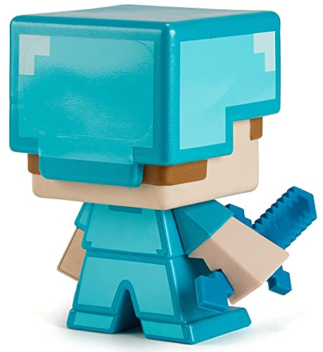 Foto 6 pulgar | Figura De Edición Especial De Minecraft 2021: Steve Con Arma - Venta Internacional.