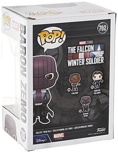 Foto 5 pulgar | Funko Pop! Marvel: El Halcón Y El Soldado De Invierno - Barón Zemo - Venta Internacional.