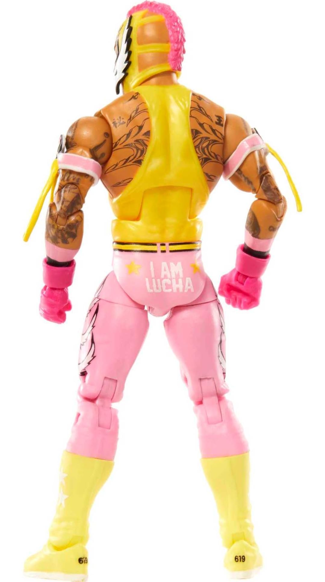 Foto 6 pulgar | Figura De Acción Mattel Wwe Top Picks Elite Rey Mysterio 15 Cm - Venta Internacional.