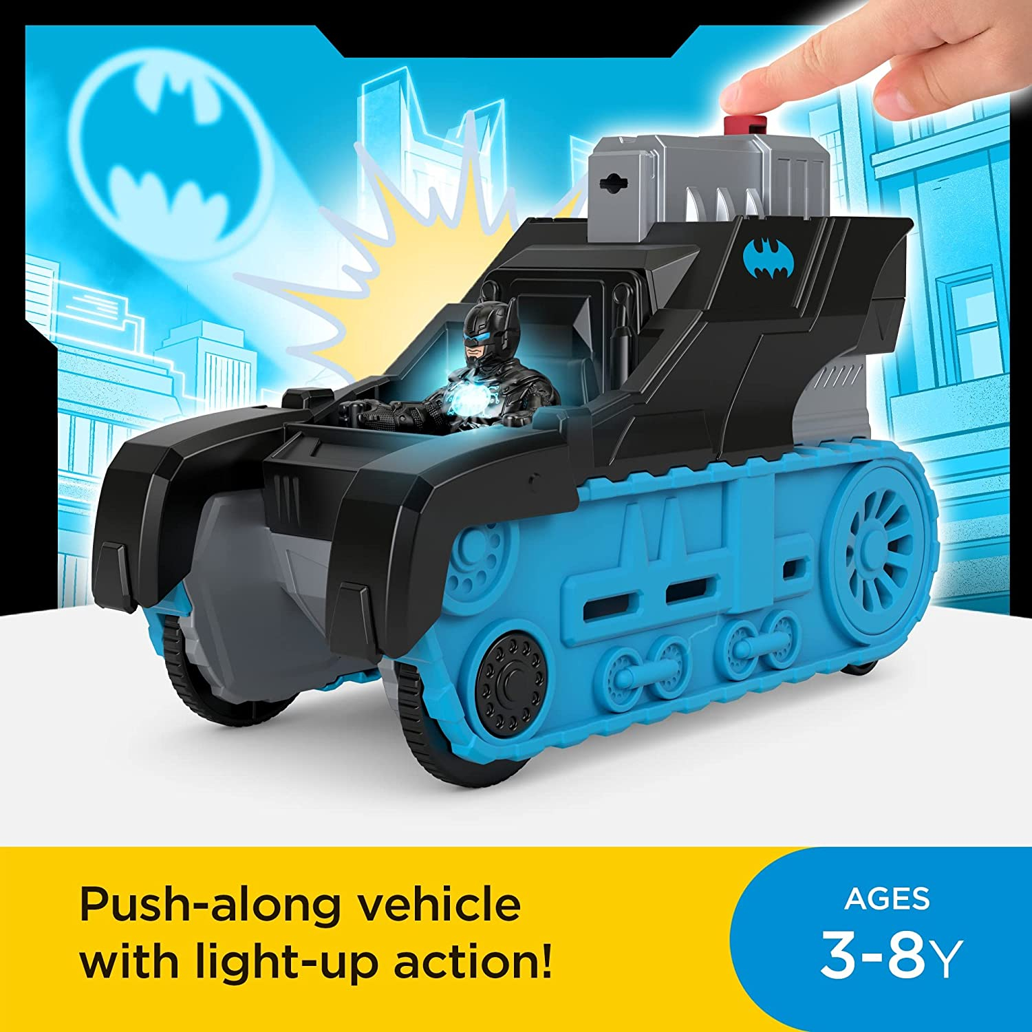 Foto 4 pulgar | Vehículo De Transporte Fisher-price Imaginext Dc Super Friends B - Venta Internacional.