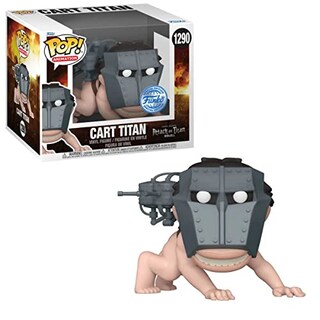 Foto 1 | Figura De Vinilo Funko Pop Attack On Titan Cart Titan 1290 - Venta Internacional.