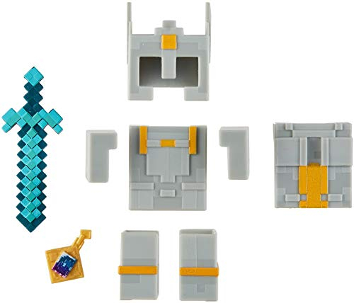 Foto 4 pulgar | Battle Chest Toy Minecraft Dungeons Con Accesorios De 3.25 Pulgadas - Venta Internacional.