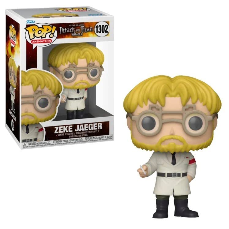 Animación Funko Pop: ¿ataque A Titan Zeke Jaeger #? Funko - Venta Internacional.