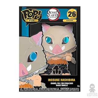 Foto 1 | ¡pin Funko Pop! El Asesino De Demonios Inosuke Hashibira, 10 Cm - Venta Internacional.