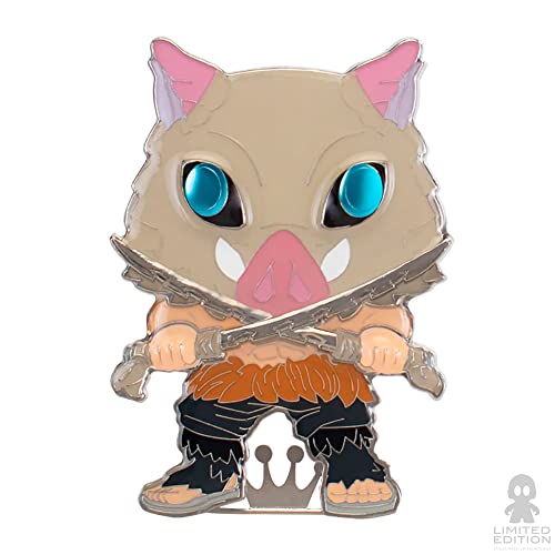 Foto 3 pulgar | ¡pin Funko Pop! El Asesino De Demonios Inosuke Hashibira, 10 Cm - Venta Internacional.