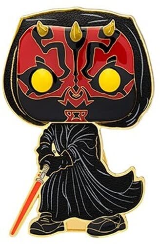 Pin Funko Pop! Herrajes Plateados De Darth Maul De Star Wars - Venta Internacional.