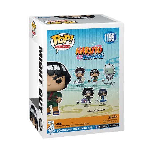 Foto 4 pulgar | ¡funko Pop! Animación: Naruto - Might Guy - Venta Internacional.