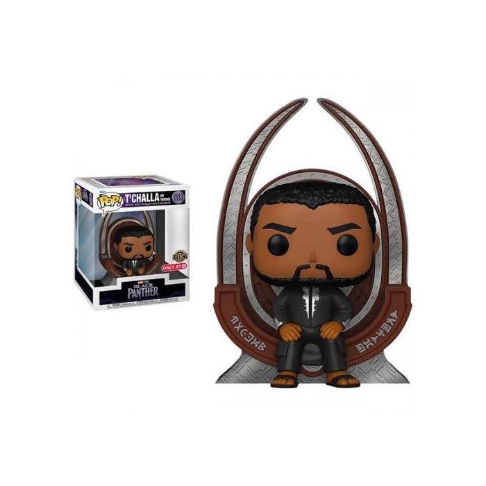 Foto 2 pulgar | ¡funko Pop! Black Panther: T'challa On Throne, Exclusivo De Ee. Uu. - Venta Internacional.