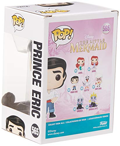 Foto 5 pulgar | ¡funko Pop! Figura Del Príncipe Eric, La Sirenita De Disney - Venta Internacional.