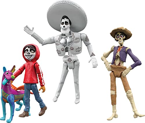 Foto 4 pulgar | Figuras Mattel de Land of the Dead de Coco de Disney Pixar - Venta Internacional