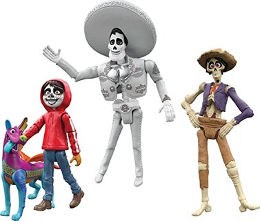 Foto 3 | Figuras Mattel de Land of the Dead de Coco de Disney Pixar - Venta Internacional