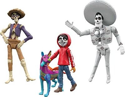 Foto 4 | Figuras Mattel de Land of the Dead de Coco de Disney Pixar - Venta Internacional