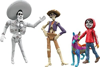 Foto 5 | Figuras Mattel de Land of the Dead de Coco de Disney Pixar - Venta Internacional