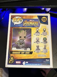 Foto 2 | Funko Pop El Barco De Avengers 3: Infinity War Guardian: Groot - Venta Internacional