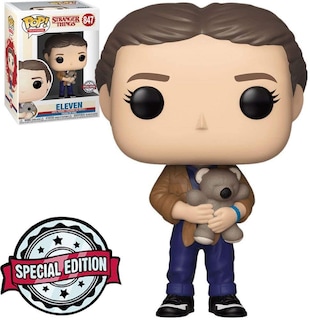 Foto 4 | Figura De Vinilo Funko Pop! Stranger Things Eleven Con Oso - Venta Internacional.