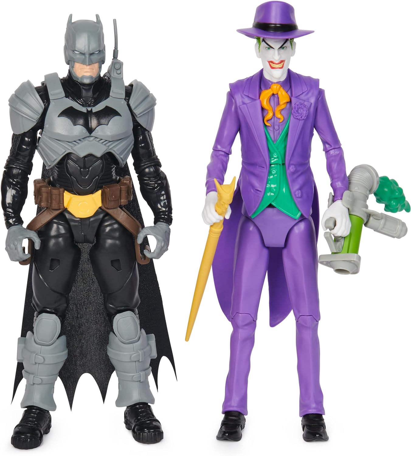 Foto 3 pulgar | Set de Figuras Batman Vs Joker  Aventures Dc Comics