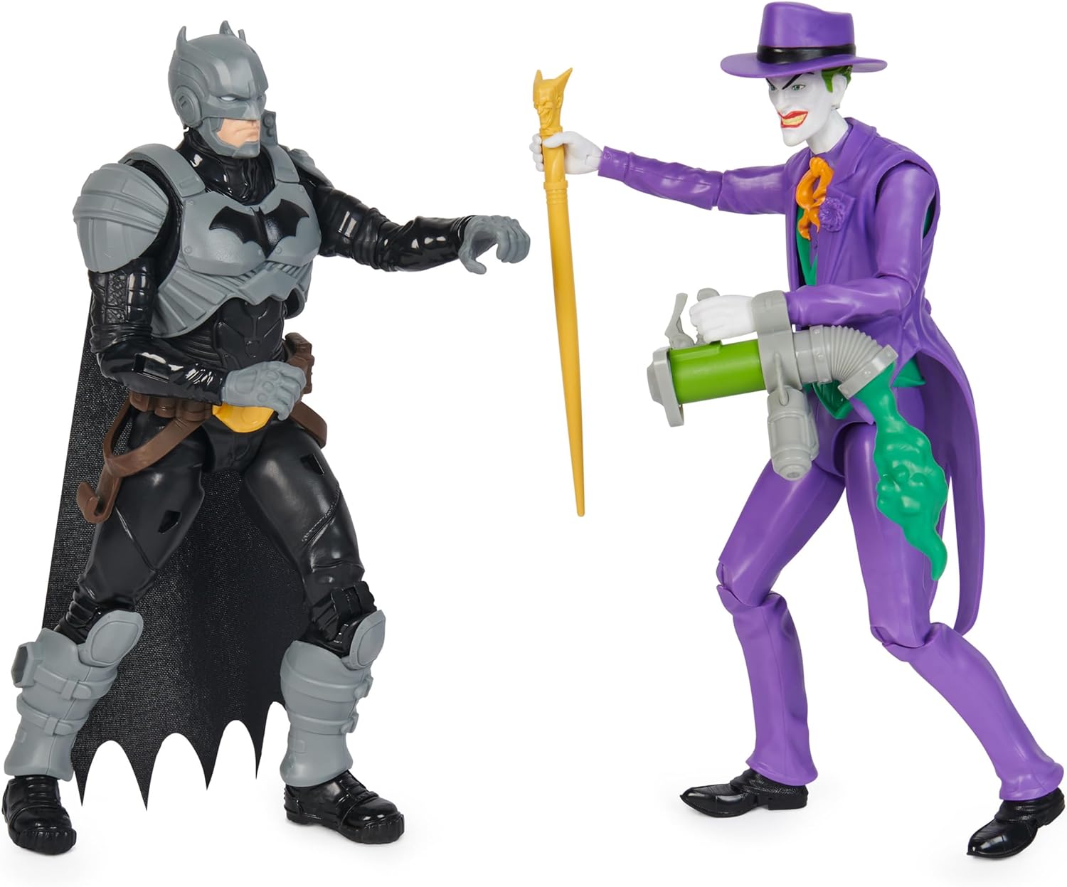 Foto 5 pulgar | Set de Figuras Batman Vs Joker  Aventures Dc Comics