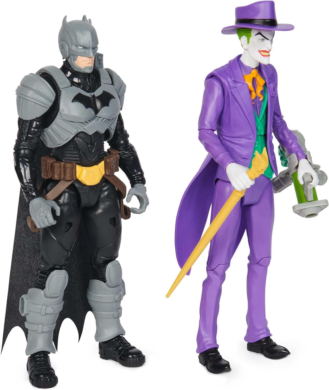 Foto 8 pulgar | Set de Figuras Batman Vs Joker  Aventures Dc Comics