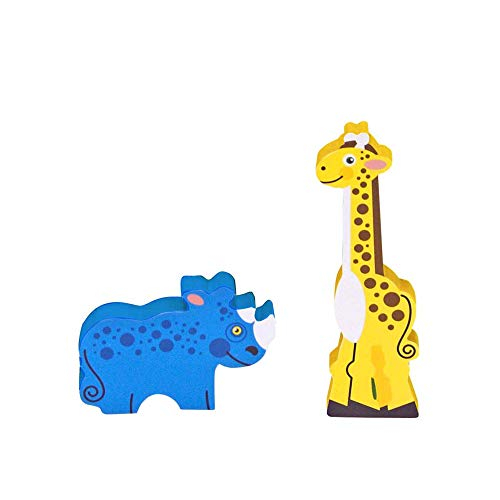 Foto 8 pulgar | Melissa &amp, Doug Safari Chunky Puzzle Multicolor, 12'' X 10.8'' X 1'' - Venta Internacional.