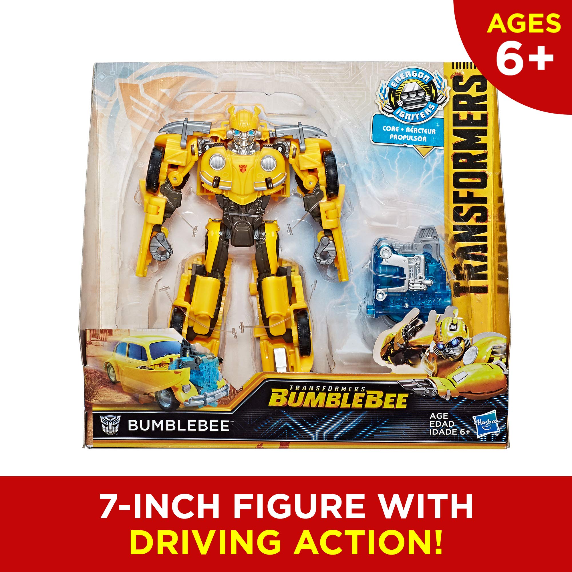 Foto 3 pulgar | Figura De Acción Transformers Bumblebee Movie Nitro 7 Years - Venta Internacional.