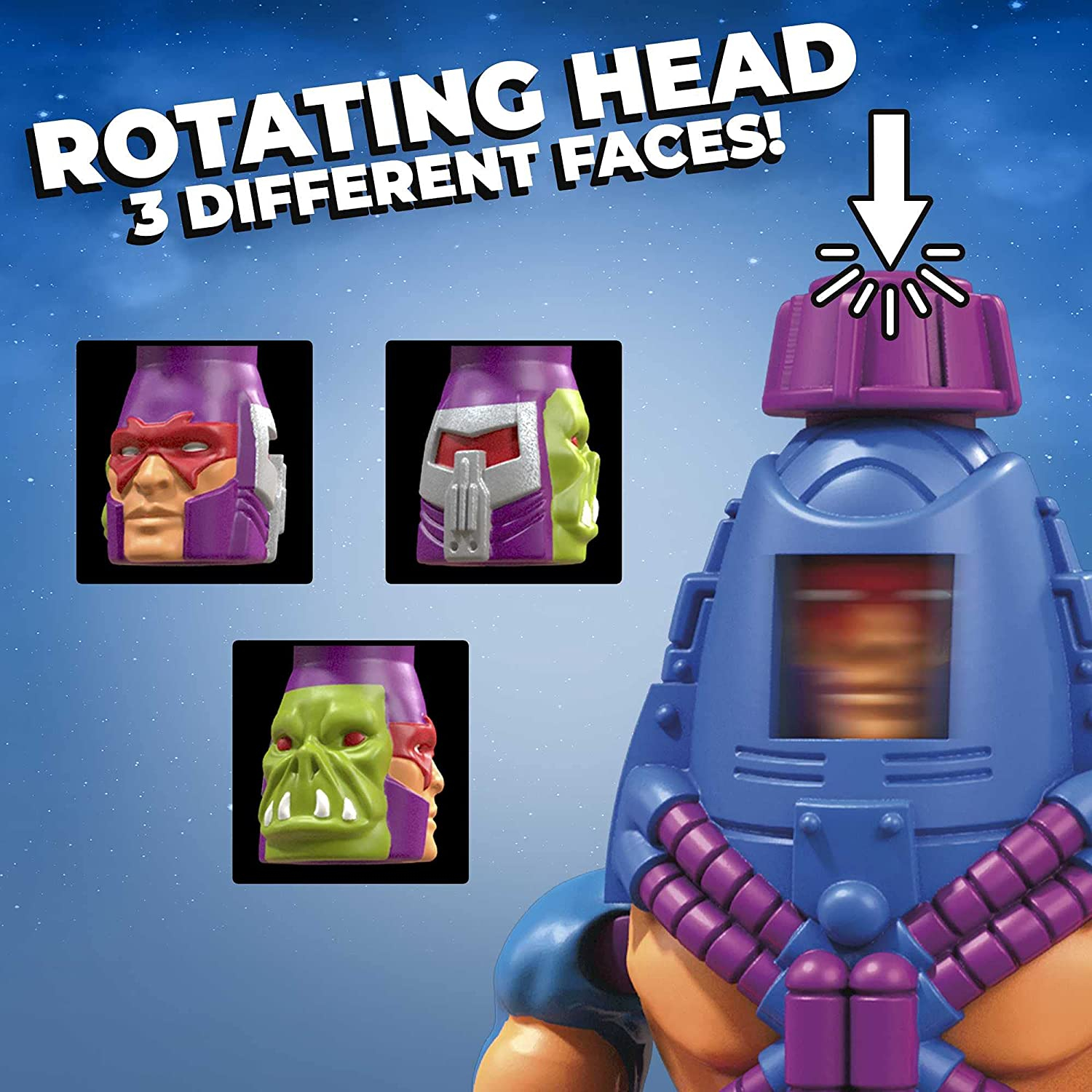 Foto 8 pulgar | Masters Of The Universe Heroes 5-pack - Venta Internacional.